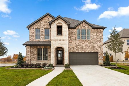 New construction Single-Family house 7202 White Flat Drive, Arlington, TX 76002 Cypress W- photo 0