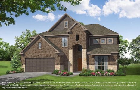 New construction Single-Family house 3307 Pin Cherry Lane, Conroe, TX 77301 Plan 672- photo 0