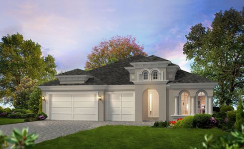 New construction Single-Family house 443 Stirling Bridge Dr., Ormond Beach, FL 32174 Davenport- photo 0