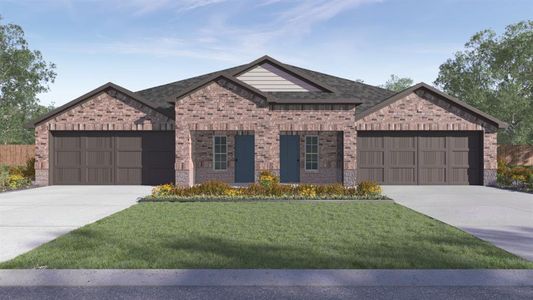 New construction Single-Family house 14812 Perlino Way, Unit A, Manor, TX 78653 The Magnolia- photo 0 0