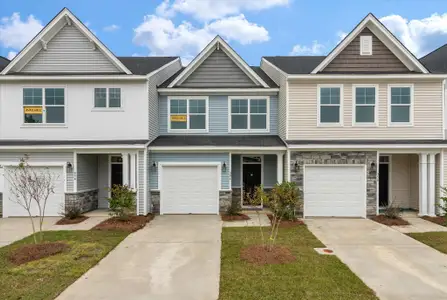 New construction Townhouse house 396 Painted Lady Lane, Goose Creek, SC 29445 Bristol- photo 0