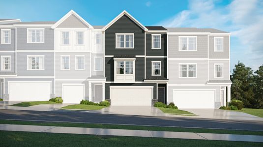 New construction Townhouse house Bailey, 551 Olive Branch Road, Durham, NC 27703 - photo