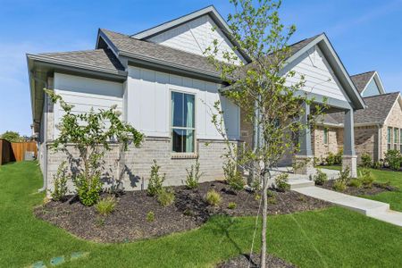 View of front of property with a front yard