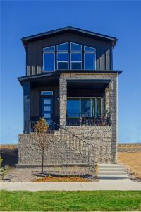 New construction Single-Family house 6048 Lisbon Street, Aurora, CO 80019 The Chickadee- photo 0