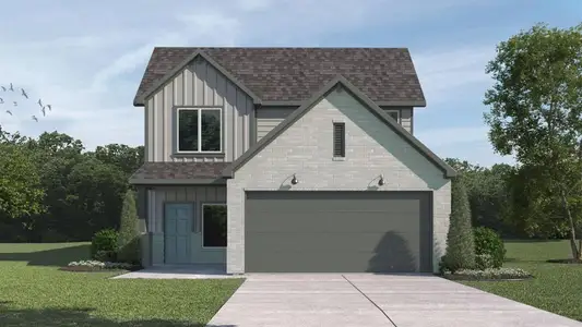 New construction Single-Family house 136 Grey Slate Ave, Marble Falls, TX 78654 Nicole - photo 0 0