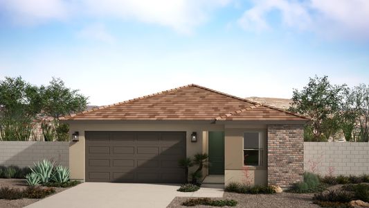 Desert Prairie Elevation | Perrine | Valencia at Citrus Park | New Homes in Goodyear, AZ | Landsea Homes