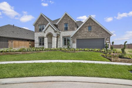 New construction Single-Family house 21106 Bella Coral Drive, Cypress, TX 77433 Dickinson - 50' Premier Smart Series- photo 1 1