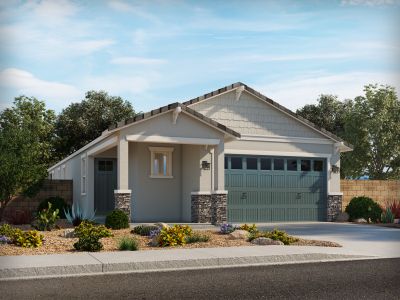 New construction Single-Family house Olive, 21780 North Lynn Street, Maricopa, AZ 85138 - photo