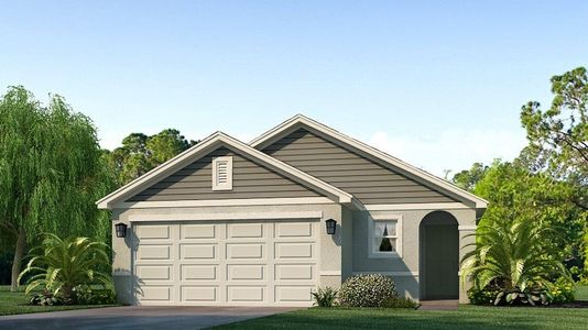 New construction Single-Family house 10819 Hidden Banks Gln, Palmetto, FL 34221 Allex- photo 0