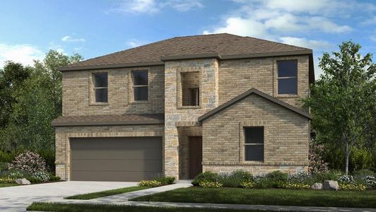 New construction Single-Family house 408 Doodle Ln, Hutto, TX 78634 - photo 0