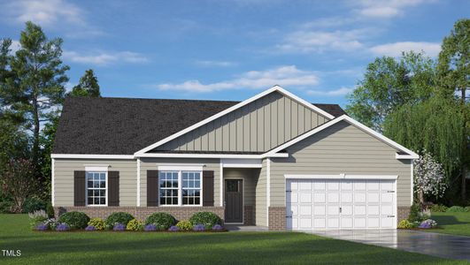 New construction Single-Family house 1045 Leo Minor Lane, Wendell, NC 27591 The Booth- photo 0 0