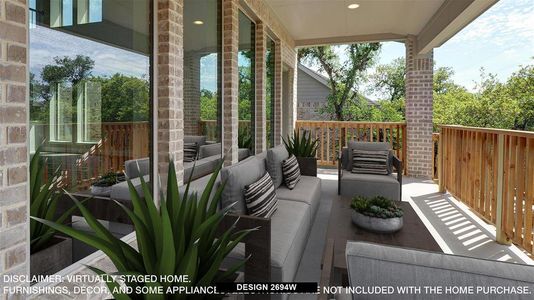 New construction Single-Family house 1216 Legends Lane, Georgetown, TX 78628 Design 2694W- photo 11 11