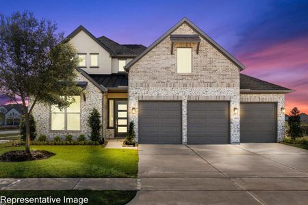 New construction Single-Family house 8610 Abby Blue Drive, Cypress, TX 77433 - photo 0