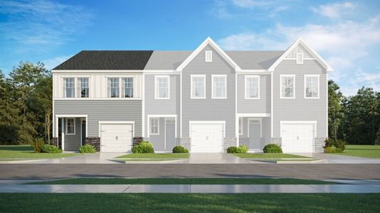 New construction Townhouse house Carson II, 108 Tombolo Way, Raleigh, NC 27610 - photo