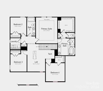 Structural options added: Gourmet kitchen, fireplace, tray ceiling at owner's suite, bedroom with bath in place of flex room, shower at bath 3.