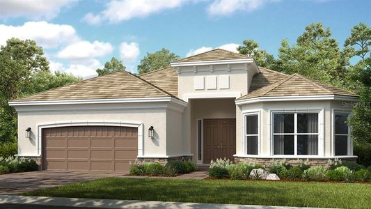 New construction Single-Family house 29499 Toricelli Road, Wesley Chapel, FL 33543 Pallazio- photo 0
