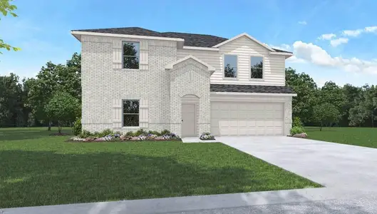 New construction Single-Family house 14208 Bright Dawn Drive, Splendora, TX 77372 Plan X40P- photo 0 0