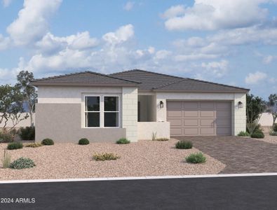 New construction Single-Family house 22730 E Roundup Way, Queen Creek, AZ 85142 Jade Homeplan- photo 0