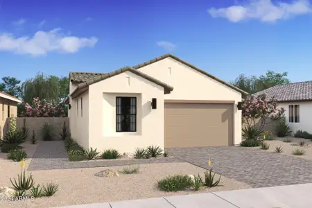 New construction Single-Family house 4430 N 203Rd Drive, Buckeye, AZ 85396 Calder- photo 0