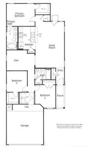 New construction Single-Family house Plan 1360, 1906 Becaccino Trail, Texas City, TX 77591 - photo