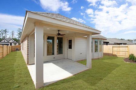 New construction Single-Family house 1330 Lakeside Creek Rd, Magnolia, TX 77354 Leona- photo 25 25