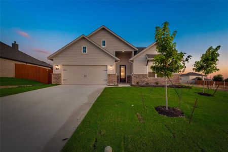 New construction Single-Family house 1412 Whitetail Lane, Azle, TX 76020 Bailey- photo 4 4