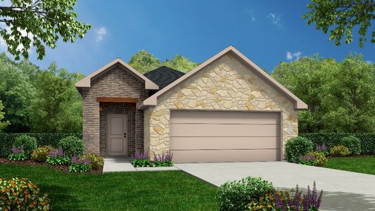 New construction Single-Family house Cardinal 40's, 22603 Rising Rosehill Lane, Tomball, TX 77377 - photo