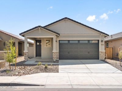 New construction Single-Family house 40115 W Wade Drive, Maricopa, AZ 85138 Olive- photo 3 3