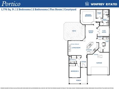 The Portico's layout is designed for convenience and accessibility for everyone.