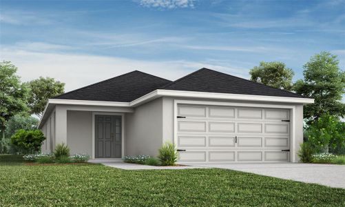 New construction Single-Family house 6051 Bimini Avenue, Haines City, FL 33844 Amaryllis- photo 0