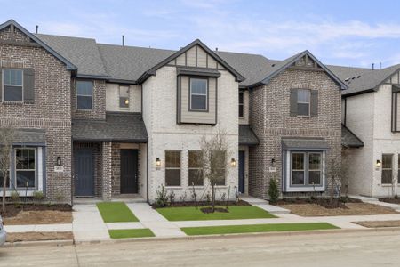 New construction Townhouse house 3014 Opera Way, Sachse, TX 75048 Brown Homeplan- photo 1 1