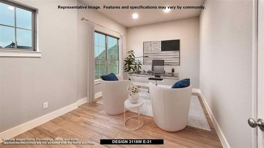 New construction Single-Family house 1610 Ebling Way, Van Alstyne, TX 75495 Design 3118W- photo 6 6