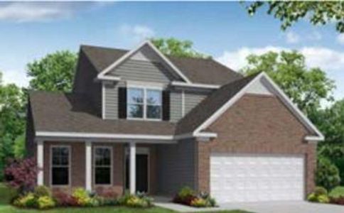 New construction Single-Family house 6912 Lancelot Court, Flowery Branch, GA 30542 Raleigh- photo 0