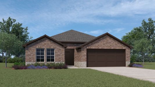 New construction Single-Family house X40H Huntsville, 1900 Willow Creek Road, Lancaster, TX 75146 - photo