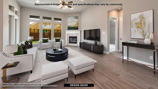 New construction Single-Family house 1732 Windward Way, Seguin, TX 78155 Design 2943W- photo 7 7