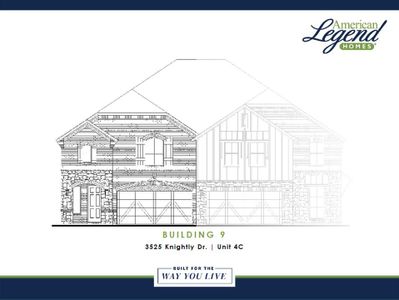 New construction Duplex house 3525 Knightly Drive, Lewisville, TX 75056 Building 9 Unit 1- photo 0 0