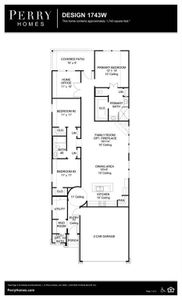 New construction Single-Family house 16326 Verbena Glen Drive, Hockley, TX 77447 Design 1743W- photo 1 1