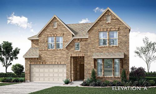 New construction Single-Family house 1017 Bluebird Sky Drive, Fort Worth, TX 76247 Violet IV- photo 0