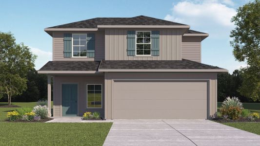 New construction Single-Family house The Florence, 366 Arnold Loop, Uhland, TX 78640 - photo