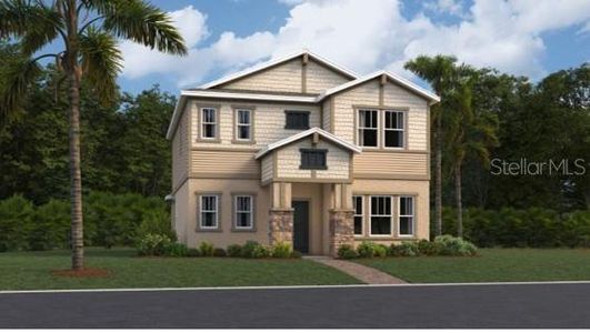 New construction Single-Family house 3094 Park Vale Road, Saint Cloud, FL 34771 Aurora- photo 0