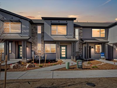 New construction Townhouse house 20802 East 66th Avenue, Aurora, CO 80019 - photo 0 0