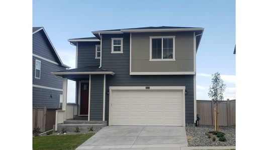 New construction Single-Family house 18097 Dandy Brush Lane, Parker, CO 80134 ELDER II- photo 0