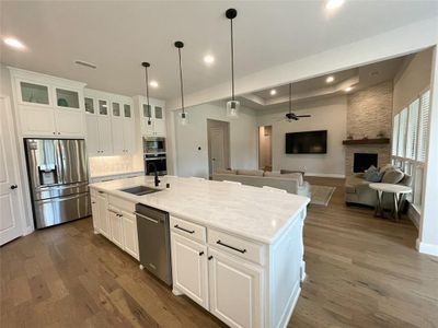 Kitchen to Living Area