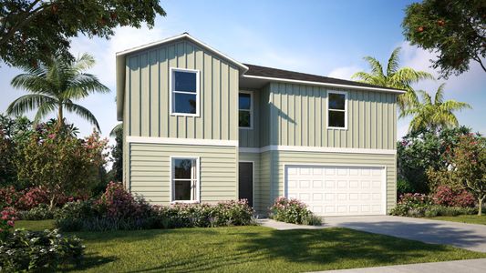 New construction Single-Family house 261 Gladiola Court, Poinciana, FL 34759 - photo 0