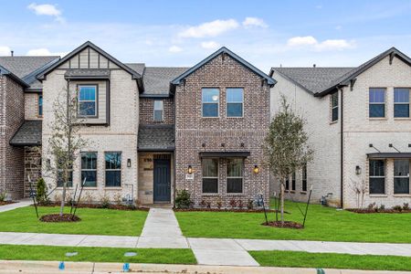 New construction Townhouse house 5921 Baritone Court, Sachse, TX 75048 Rice Homeplan- photo 4 4