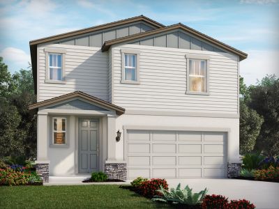 New construction Single-Family house Redwood, 3923 Radiant Mountain Drive, Plant City, FL 33565 - photo