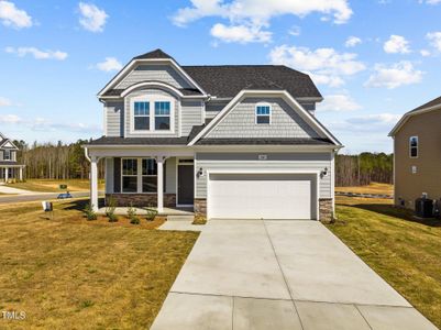 New construction Single-Family house 533 Jones Bluff Way, Knightdale, NC 27545 - photo 0