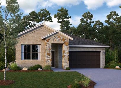New construction Single-Family house 32314 Cedar Crest Drive, Waller, TX 77484 Travis Homeplan- photo 0