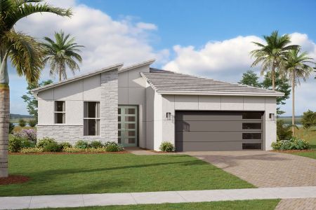 New construction Single-Family house Sage, 11824 Sw Antarus Ct, Port St. Lucie, FL 34987 - photo