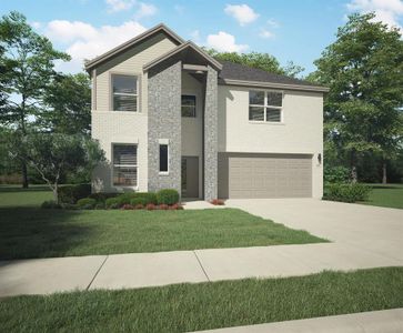 New construction Single-Family house 1425 Mercer Street, Celina, TX 75009 Topaz- photo 0